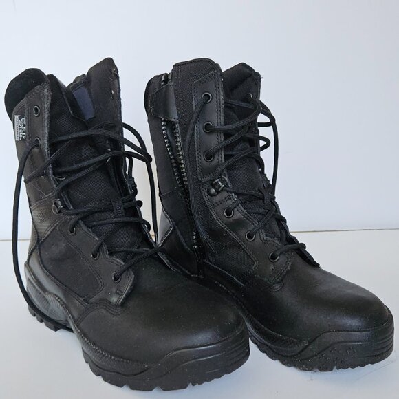 5.11 Work Gear Men's ATAC 2.0 8-Inch Storm Boots, Slip-Resistant Outsole, Size 8 - Picture 3 of 6